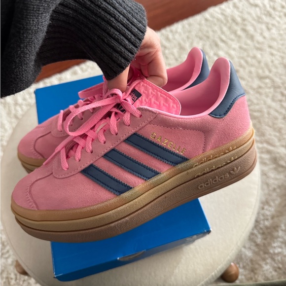 Adidas | Women’s Gazelle Bold ‘Pink Glow Gum’ - Picture 1 of 8